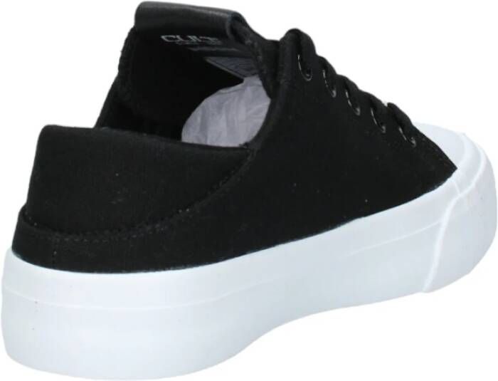 Cult Hoge Canvas Sneakers Placebo Sabot Black Dames