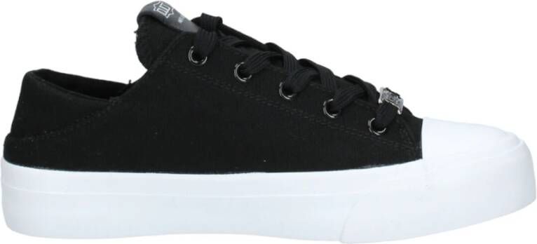 Cult Hoge Canvas Sneakers Placebo Sabot Black Dames