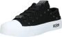 Cult Hoge Canvas Sneakers Placebo Sabot Black Dames - Thumbnail 4