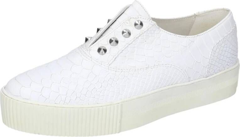 Cult Leren Loafers voor Vrouwen White Dames