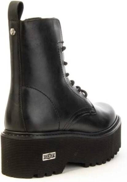 Cult Leren Mid-Top Damessneakers Black Dames