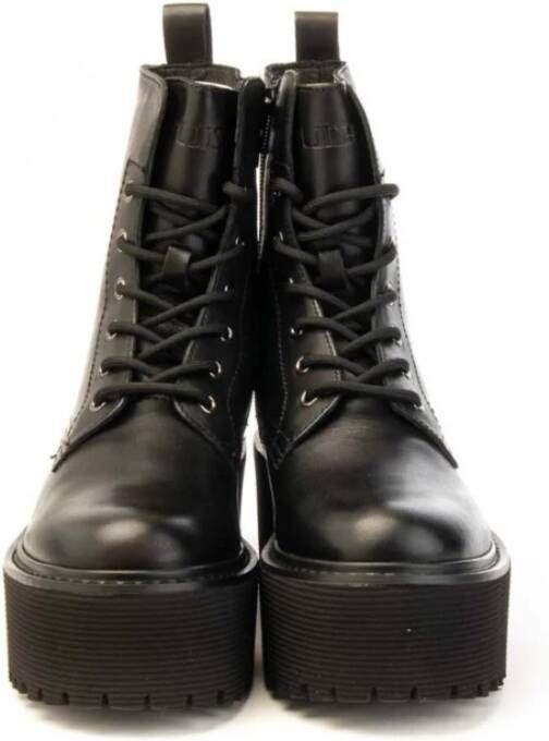 Cult Leren Mid-Top Damessneakers Black Dames