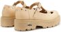 Cult Mary Jane Beige Platte Schoenen Beige Dames - Thumbnail 3