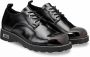 Cult Metalen Versterkte Derby Schoenen Black Dames - Thumbnail 2