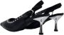 Cult Studded Leren Sandalen Chanel Stijl Black Dames - Thumbnail 2