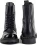 Cult Rock Lace-Up Boots Black Dames - Thumbnail 2