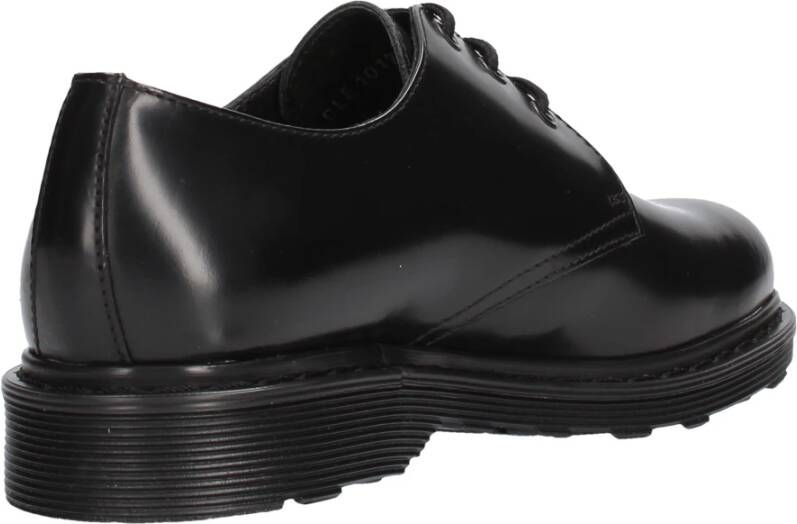 Cult Sabbath Low 422 Geborsteld Leren Schoenen Black Dames