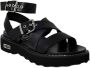 Cult Zwarte Enkelband Sandalen Black Dames - Thumbnail 3