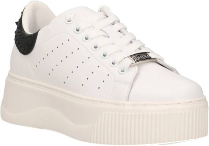 Cult Witte Platform Sneakers Perry 4236 White Dames