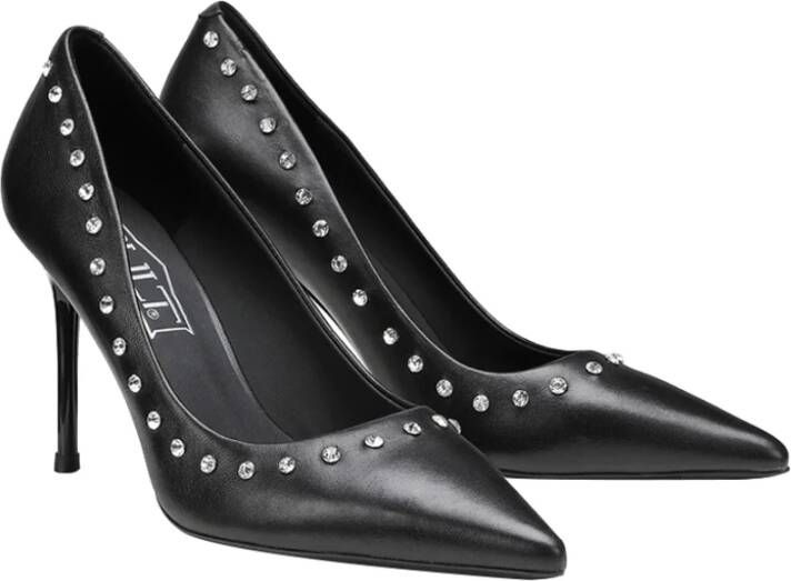 Cult Zwarte Hak Elegante Decolleté Schoenen Black Dames