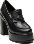 Cult Zwarte Mocassin Platte Schoenen Black Dames - Thumbnail 2