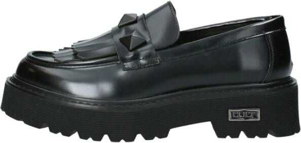 Cult Zwarte platte schoenen Black Dames