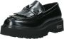 Cult Zwarte platte schoenen Mocassino Herfst Winter 2023 2024 Collectie Black Dames - Thumbnail 3