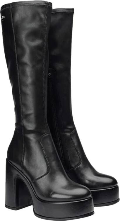 Cult Zwarte Wintermode Laarzen Black Dames