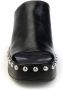 Curiosite Studded Heeled Mules Black Dames - Thumbnail 5