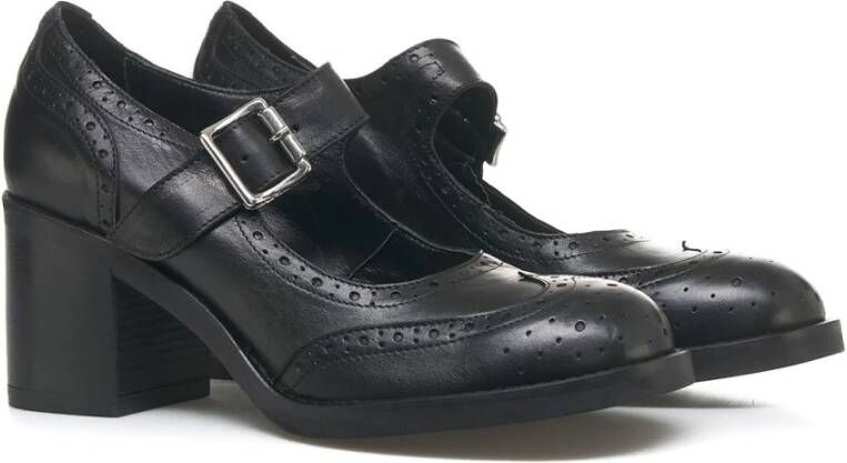 Curiosite Zwarte Pumps Schoenen Aw24 Black Dames