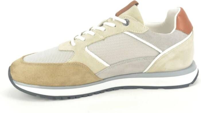 Cycleur de Luxe Beige Combi Runner Sneakers Beige Heren