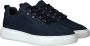 Cycleur de Luxe Blauwe Leren Sneaker met Versterkte Ondersteuning Blue Heren - Thumbnail 3