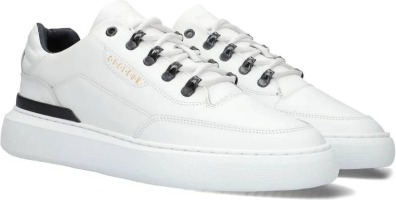 Cycleur de Luxe Heren Witte Lage Top Sneakers White Heren