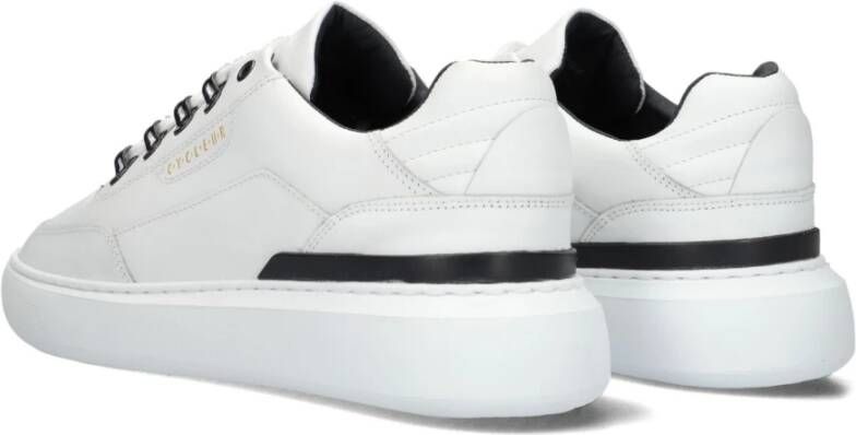 Cycleur de Luxe Heren Witte Lage Top Sneakers White Heren