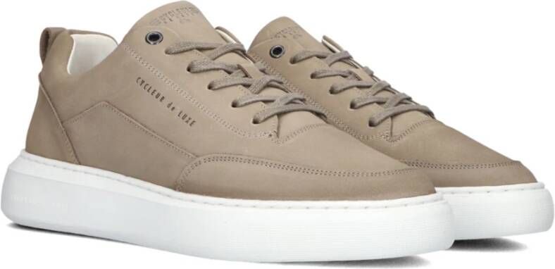 Cycleur de Luxe Khaki Sneaker Roubaix Stijlvol Design Green Heren