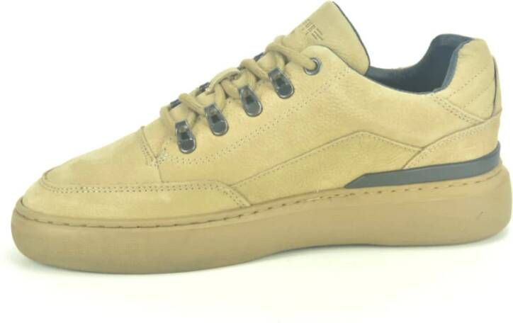 Cycleur de Luxe Taupe Sneaker met Haken Beige Heren