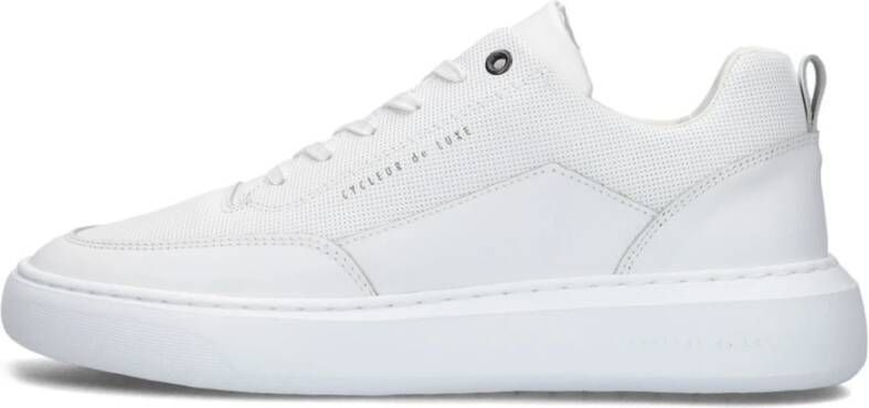 Cycleur de Luxe Witte lage sneakers voor heren White Heren