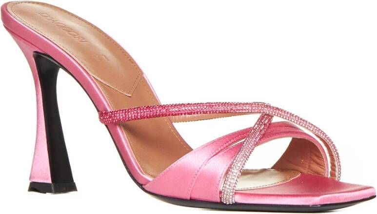 D'Accori Stijlvolle Sandalen uit India Pink Dames