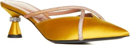 D'Accori Stijlvolle Sandalen uit India Yellow Dames