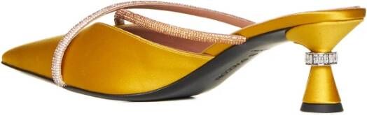 D'Accori Stijlvolle Sandalen uit India Yellow Dames