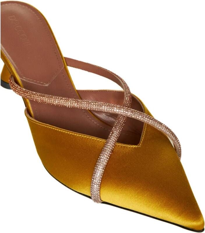 D'Accori Stijlvolle Sandalen uit India Yellow Dames