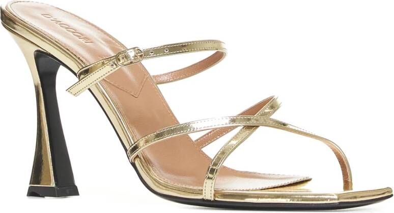 D'Accori Stijlvolle Sandalen Yellow Dames