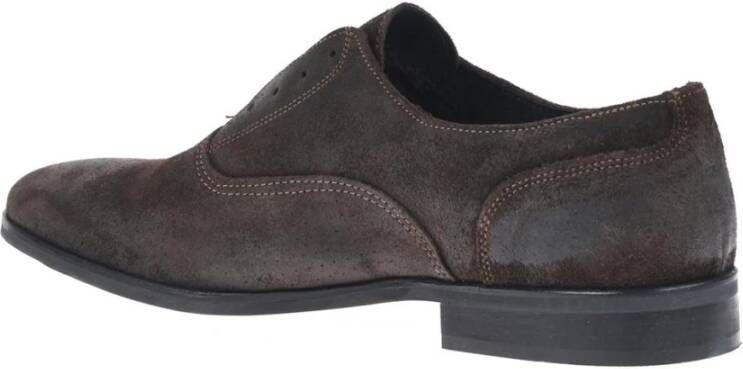 Daniele Alessandrini Slip On Bruine Francesina Schoen Brown Heren