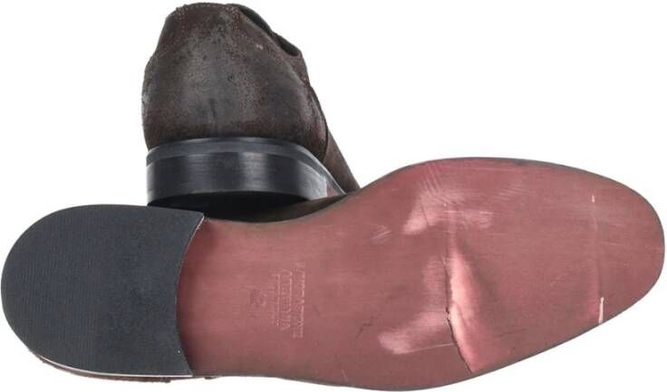 Daniele Alessandrini Slip On Bruine Francesina Schoen Brown Heren