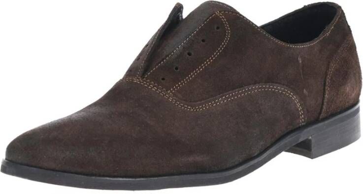 Daniele Alessandrini Slip On Bruine Francesina Schoen Brown Heren