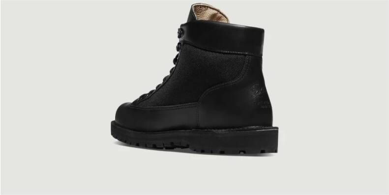 Danner Waterdichte Leren Laarzen met Vibram Zool Black Heren