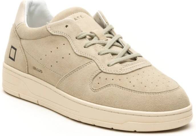 D.a.t.e. Beige Court 2.0 Colored Sneakers Beige Heren