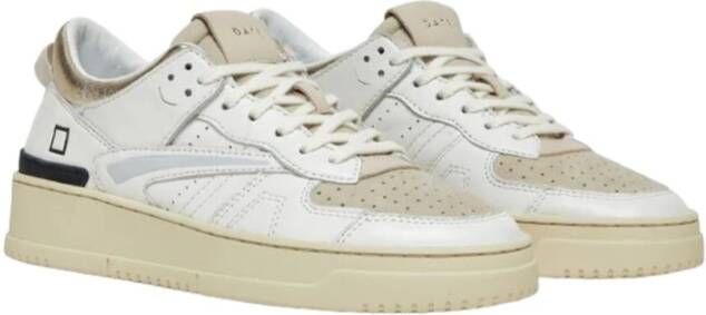 D.a.t.e. Beige Goud Zwart Sneakers Multicolor Dames