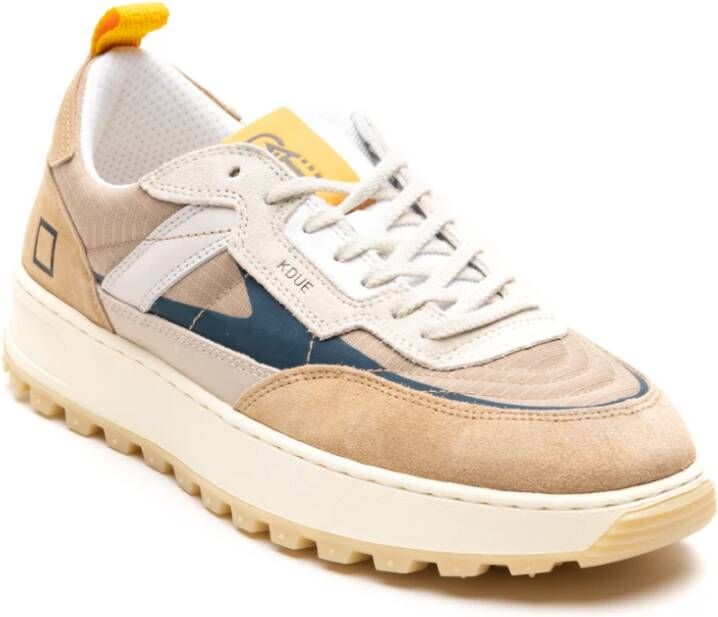 D.a.t.e. Beige Sneakers Ripstop Beige Heren