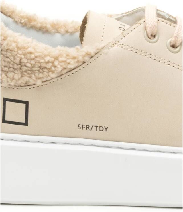 D.a.t.e. Beige Sneakers Sfera Teddyn Beige Dames