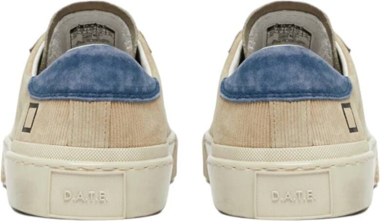 D.a.t.e. Beige Sneakers voor een Stijlvolle Look Beige Heren