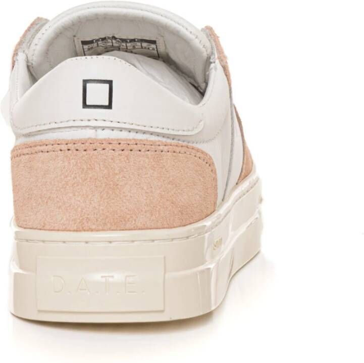 D.a.t.e. Bicolor Sneakers met Veters Pink Dames