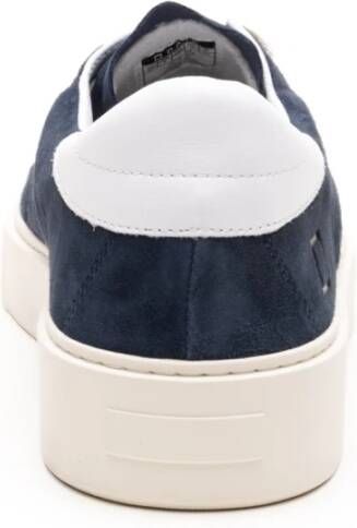 D.a.t.e. Blauwe Sneakers Levante Powder Blue Heren