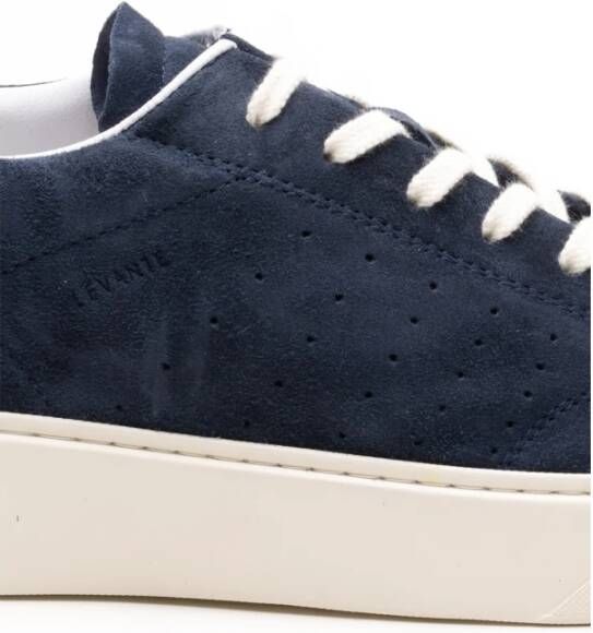 D.a.t.e. Blauwe Sneakers Levante Powder Blue Heren