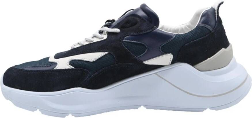 D.a.t.e. Blauwe Workshop Sneakers Blue Heren