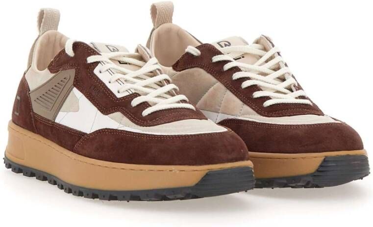 D.a.t.e. Bruine Sneakers Brown Heren