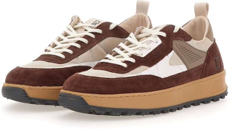 D.a.t.e. Bruine Sneakers Brown Heren