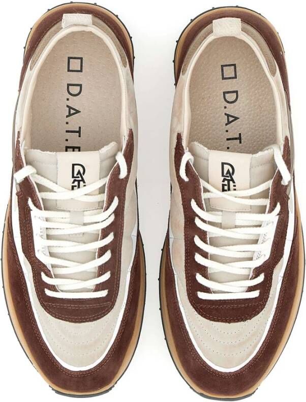 D.a.t.e. Bruine Sneakers Brown Heren