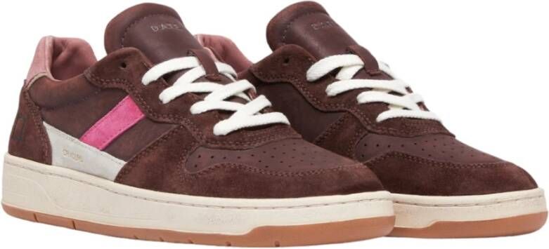 D.a.t.e. Bruine Sneakers voor Mannen Brown Dames