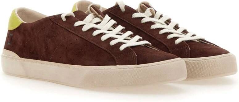 D.a.t.e. Bruine Sneakers voor Mannen Brown Heren